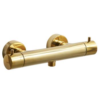 Argo termostatblander m/ECO stop, Massiv messing